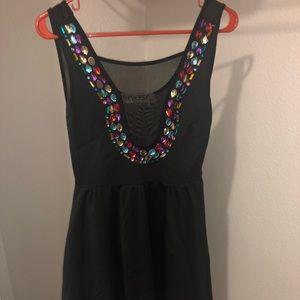 Black Vegas Style Dress